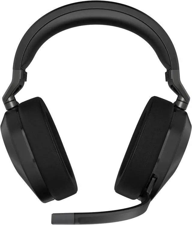 Alt view image 11 of 13 - Corsair HS65 WIRELESS Gaming Headset, low-latency 2.4GHz wireless audio, Bluetooth®, and Dolby® Audio 7.1 surround sound on PC and Mac with lightweight construction, Carbon