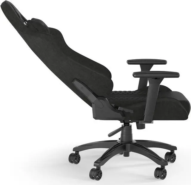 Alt view image 4 of 10 - Corsair TC100 RELAXED Gaming Chair (Fabric Black)