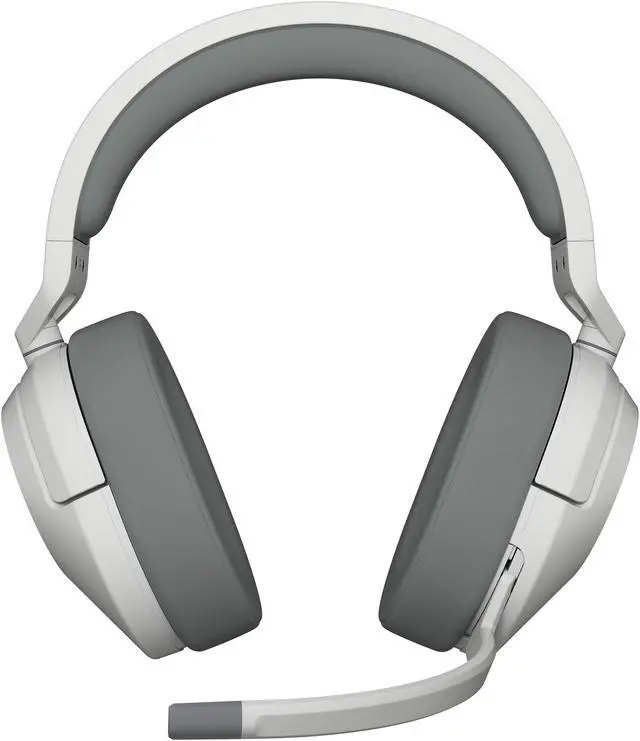 Alt view image 10 of 12 - CORSAIR HS55 WIRELESS Gaming Headset, Lightweight, Bluetooth - Dolby 7.1 Surround Sound - iCUE Compatible - PC, MAC, PlayStation, Mobile - White