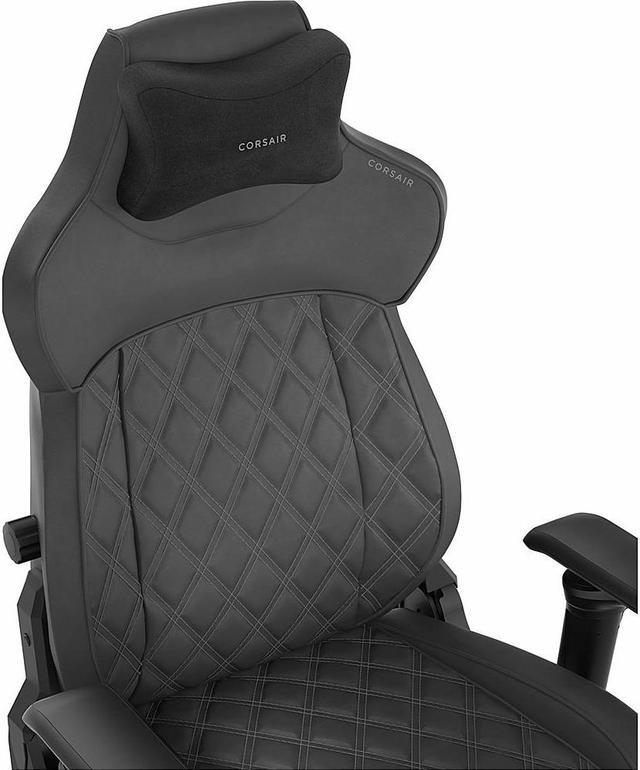 Alt view image 2 of 13 - Corsair TC500 LUXE Gaming Chair - Shadow (Black/Charcoal)