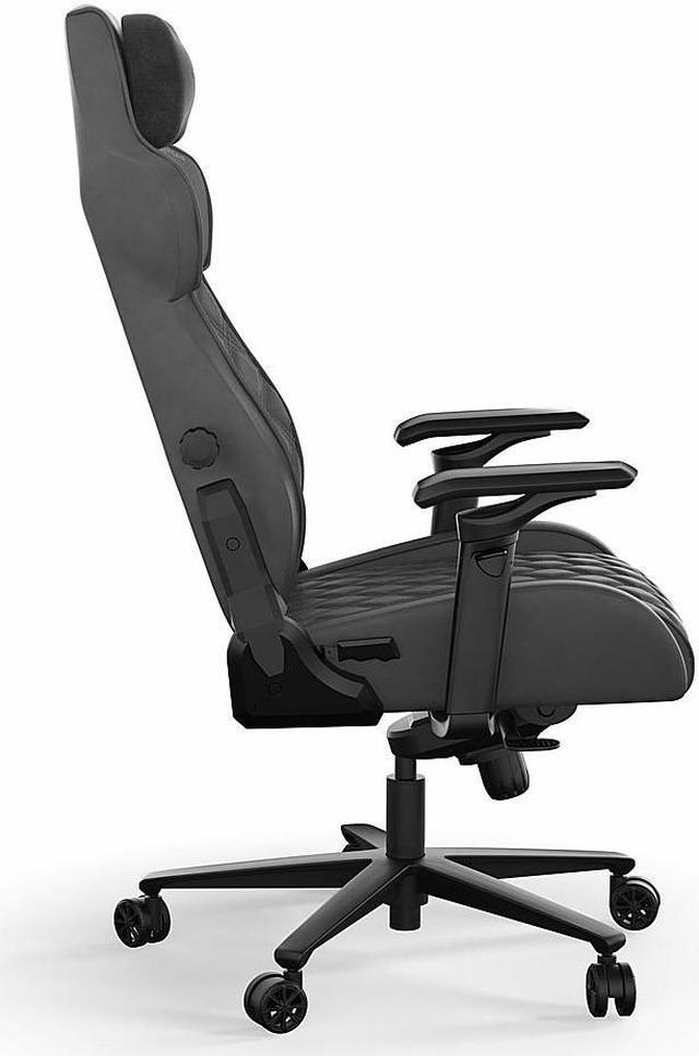 Alt view image 5 of 13 - Corsair TC500 LUXE Gaming Chair - Shadow (Black/Charcoal)