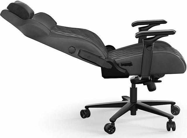 Alt view image 6 of 13 - Corsair TC500 LUXE Gaming Chair - Shadow (Black/Charcoal)