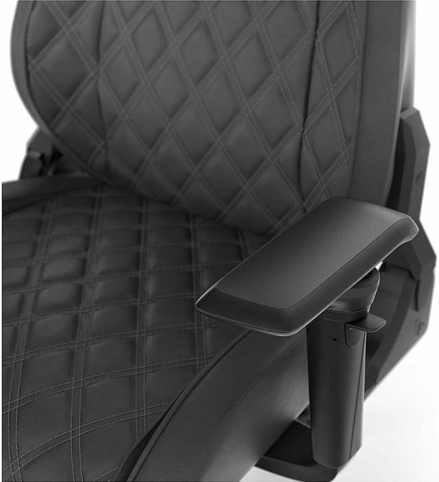 Alt view image 9 of 13 - Corsair TC500 LUXE Gaming Chair - Shadow (Black/Charcoal)