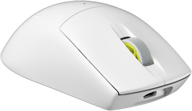 Alt view image 6 of 16 - Corsair M75 AIR Wireless Ultra-Light FPS Gaming Mouse – 26,000 DPI – Ultra-Fast Input – Symmetric Shape – iCUE Compatible – PC, Mac – White
