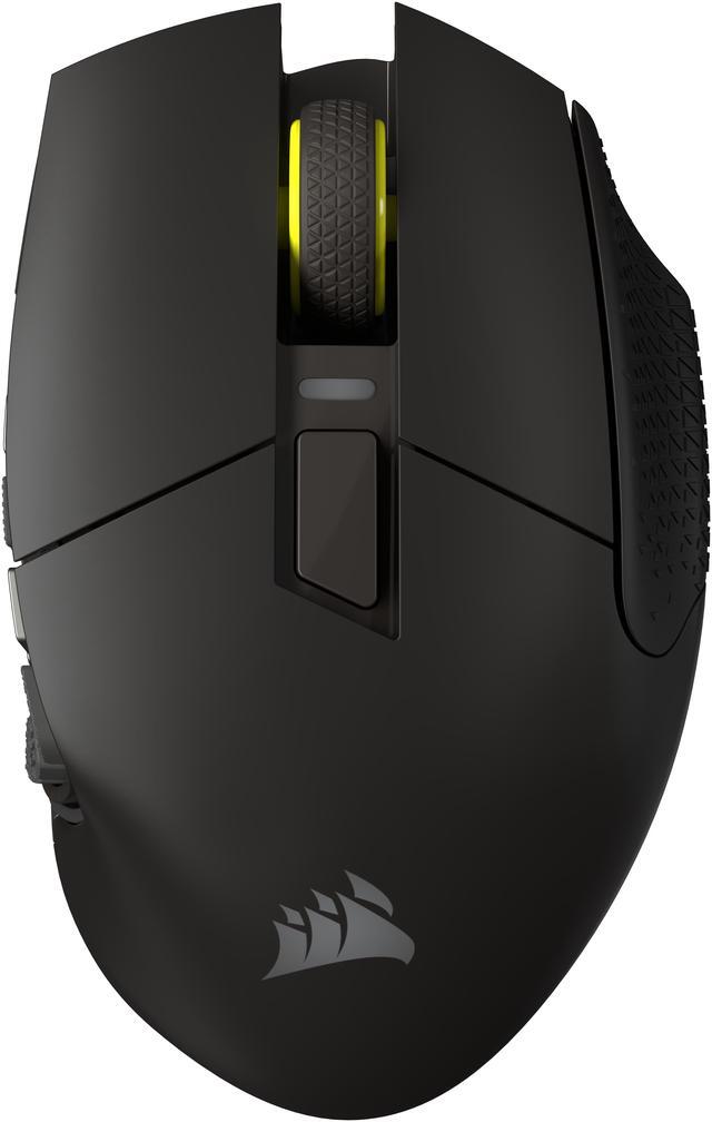 Alt view image 6 of 10 - Corsair Scimitar Elite Wireless SE MMO Gaming Mouse – 33000 DPI, 16 Programmable Buttons, Adjustable Key Slider, Elgato Stream Deck Integration, 1000Hz Polling, Up to 150hrs Battery – Gunmetal
