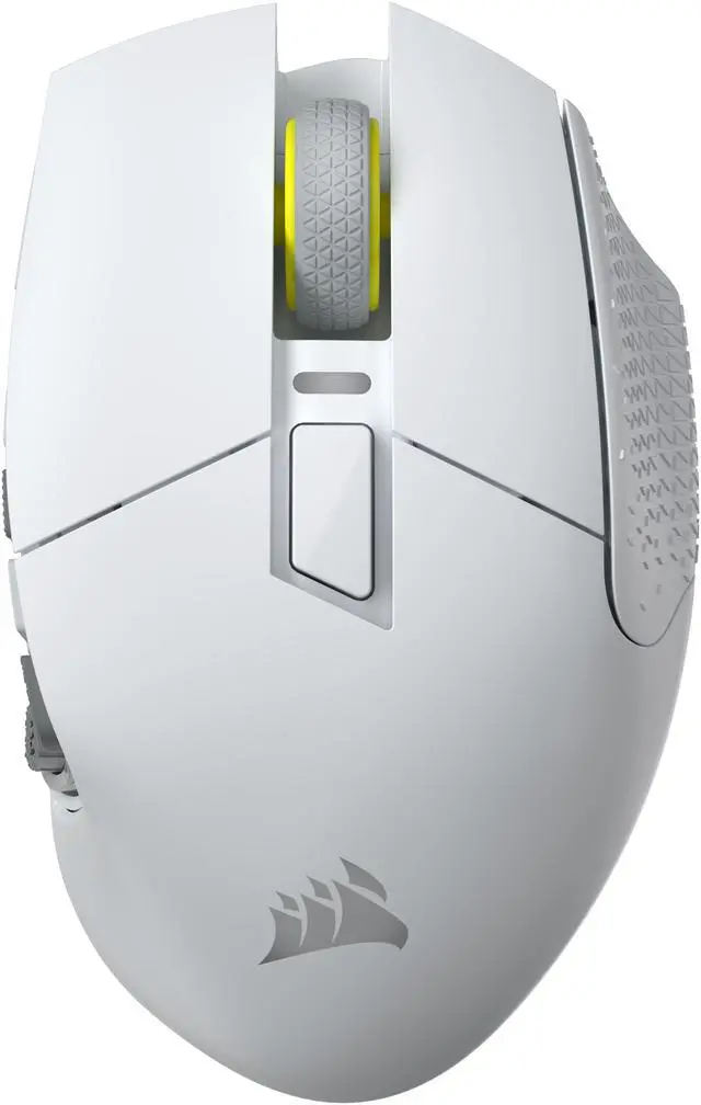 Alt view image 6 of 13 - Corsair Scimitar Elite Wireless SE MMO Gaming Mouse – 33000 DPI, 16 Programmable Buttons, Adjustable Key Slider, Elgato Stream Deck Integration, 1000Hz Polling, Up to 150hrs Battery – White