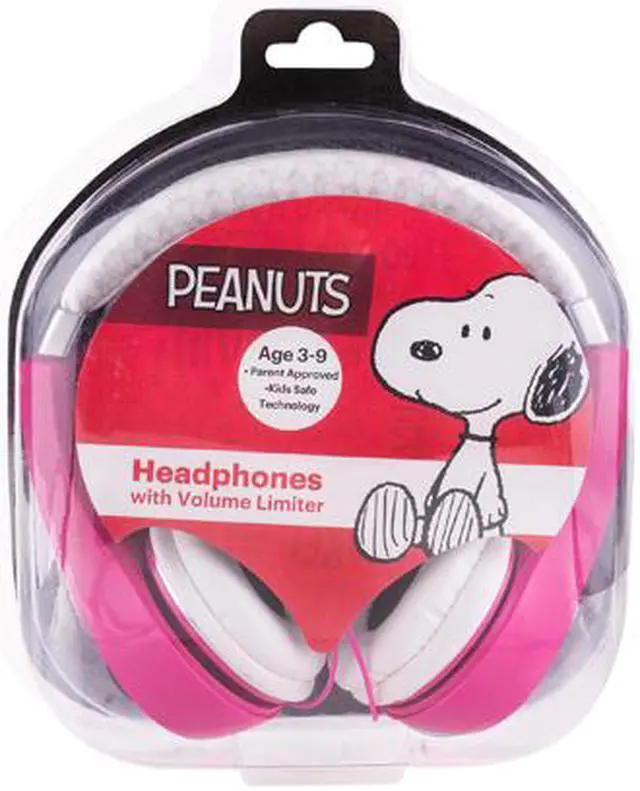 Alt view image 4 of 4 - Sakar HP2-03080 Peanuts KIDS FRIENDLY HEADPHONE