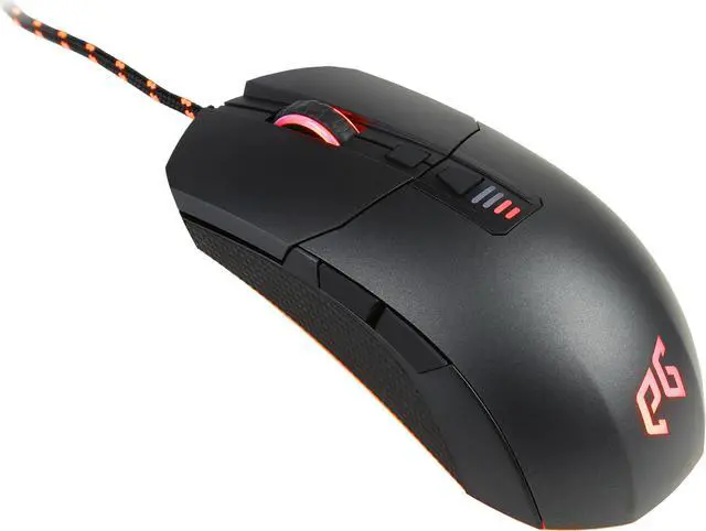 Main image of EpicGear ZORA EGMZO1-OBOW-AMSG Black 7 Buttons 1 x Wheel USB Wired IR LED optical sensor Gaming Mouse