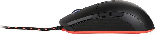 Alt view image 3 of 5 - EpicGear ZORA EGMZO1-OBOW-AMSG Black 7 Buttons 1 x Wheel USB Wired IR LED optical sensor Gaming Mouse