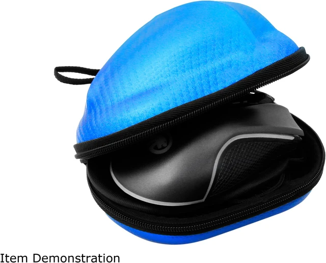 Blue Razer Case CASEMATIX BlueCarbon Hard Shell Carrying Travel Storage Case for ...