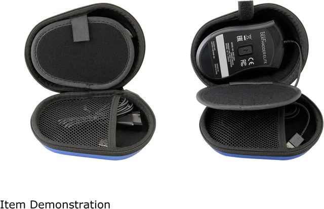 Blue Razer Case CASEMATIX BlueCarbon Hard Shell Carrying Travel Storage Case for ...