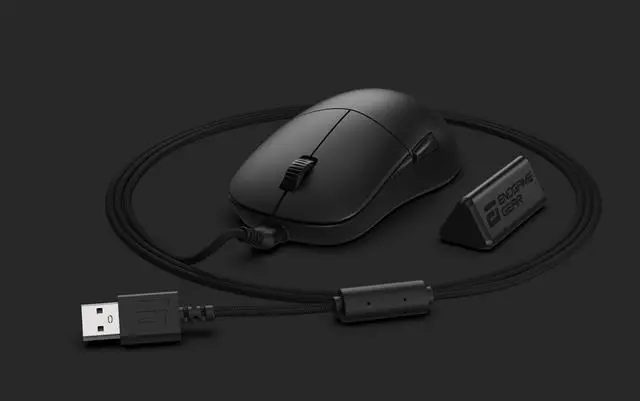 Alt view image 9 of 10 - Endgame Gear XM2w EGG-XM2W-4K-BLK Black Number of Buttons / Keys 7 Number of Buttons / Keys Note 5+2 (2x top, 2x side, 1x mouse wheel, 1x CPI on bottom, 1x ON/OFF Switch) Buttons Connection Type USB Type A, 2.4 Ghz Wireless Sensor Type: opt