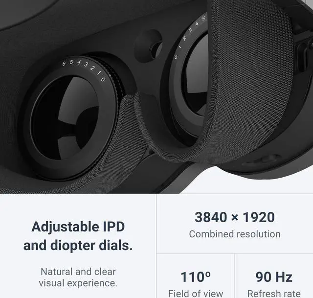 Alt view image 5 of 12 - VIVE XR Elite VR Headset with Deluxe Pack
