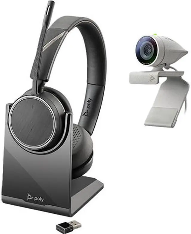 Main image of Poly P5 + VOYAGER 4220 UC Headset and Professional Webcam