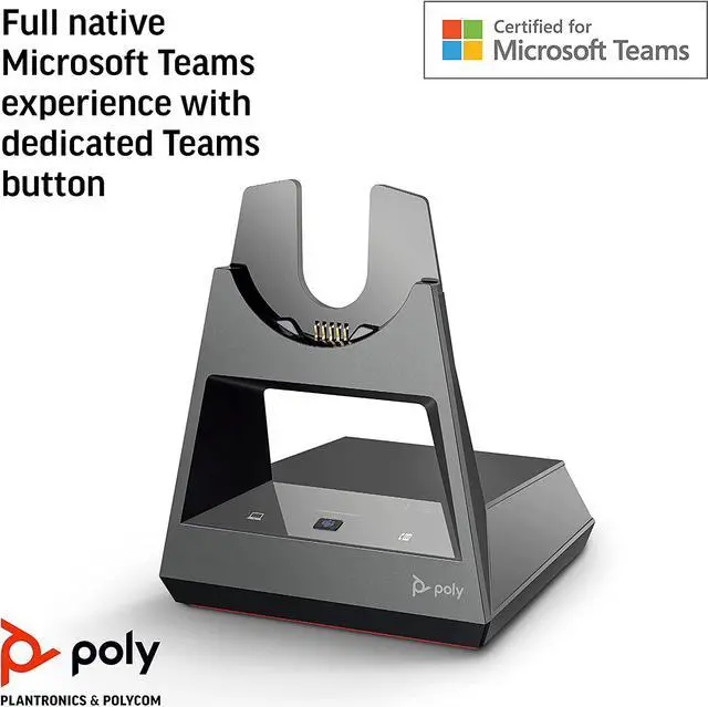 Alt view image 2 of 6 - Poly 218472-02 Voyager Office Base, Desk Phone Connection for Poly Voyager Headsets