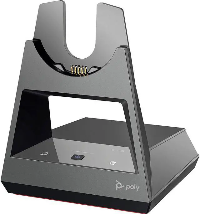Main image of Poly 218472-02 Voyager Office Base, Desk Phone Connection for Poly Voyager Headsets