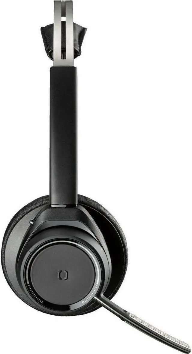 Alt view image 2 of 7 - Poly Voyager Focus B825 UC Headset + USB-A to Micro USB Cable + BT700 dongle