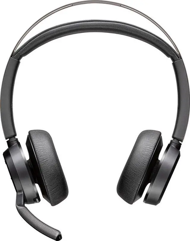 Main image of Poly Voyager Focus 2 UC Headset + USB-A to USB-C Cable + Charging Stand