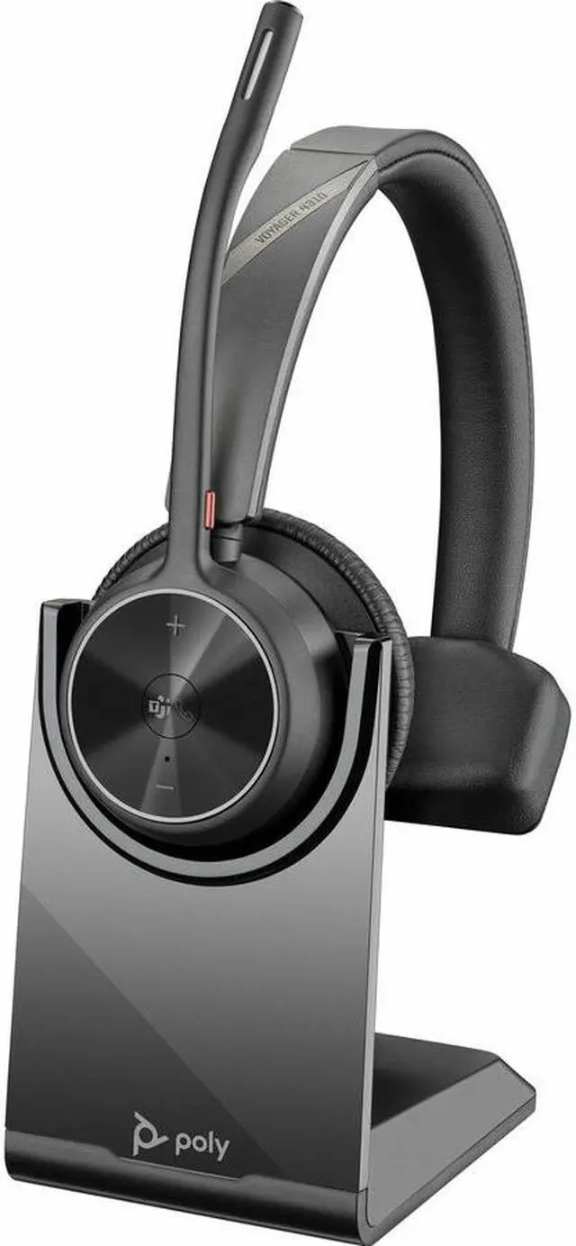 Alt view image 4 of 4 - Poly Voyager 4310-M UC Headset + USB-A to USB-C Cable + BT700 dongle