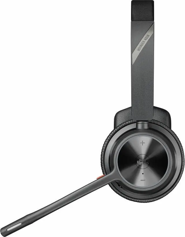 Alt view image 2 of 4 - Poly Voyager 4310-M UC Headset + USB-A to USB-C Cable + BT700 dongle