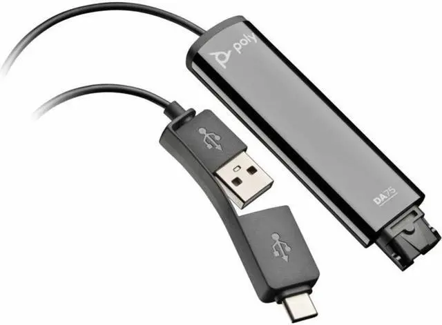 Main image of Poly DA75 USB to QD Adapter  786C6AA