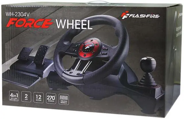 Alt view image 5 of 5 - FlashFire 4-in-1 Force Racing Wheel Set
