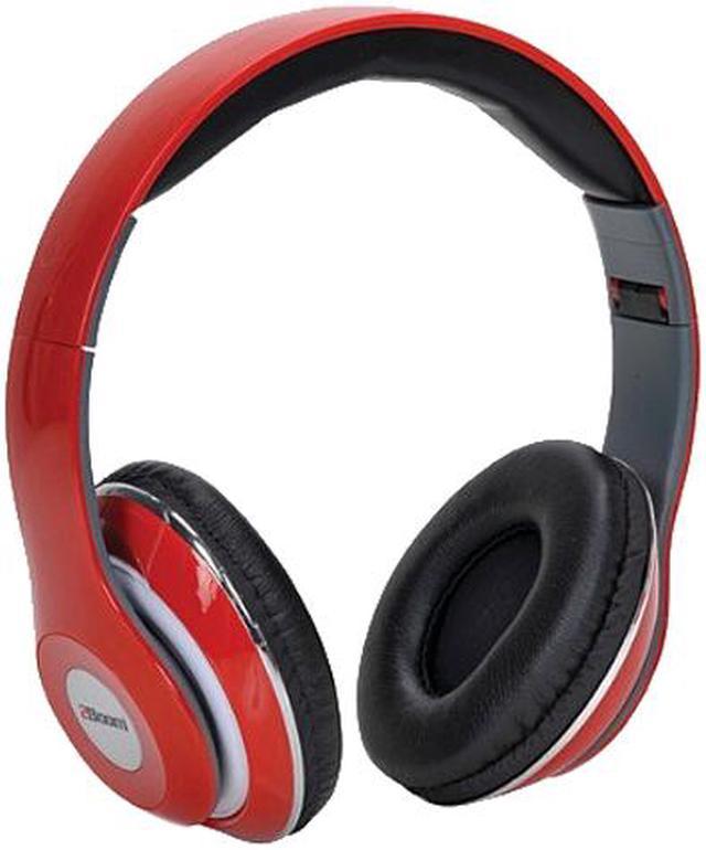 2Boom Red HPM380R Mixx Over ear Headphones With Microphone