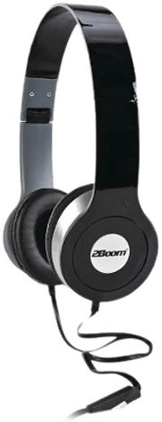 Main image of 2Boom Black HPM250K Over-the-ear Foldable Headphones With Microphone