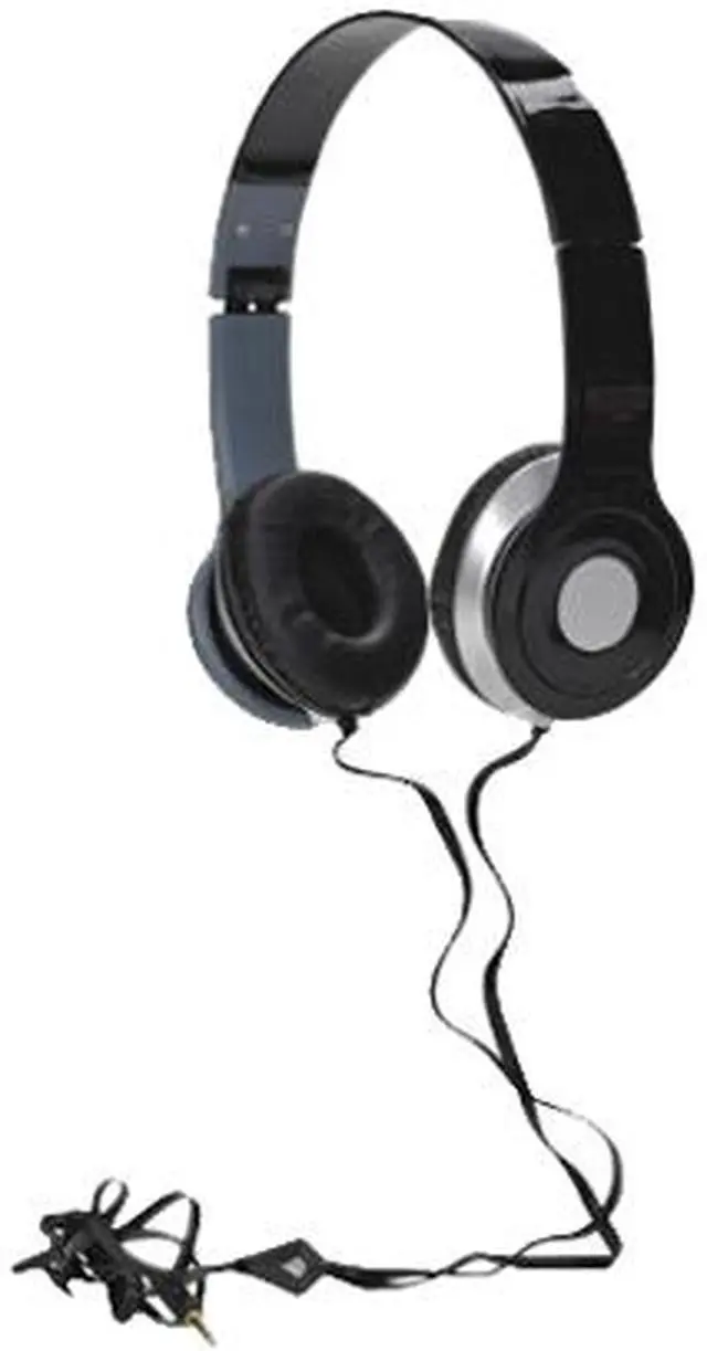 Alt view image 2 of 5 - 2Boom Black HPM250K Over-the-ear Foldable Headphones With Microphone