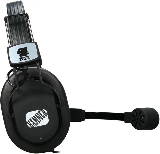 Alt view image 3 of 6 - ZOWIE GEAR HAMMER 3.5mm Gold-plated Connector Circumaural Headset