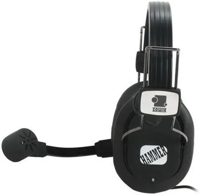 Alt view image 4 of 5 - ZOWIE GEAR HAMMER Circumaural e-Sport Gaming Headset w/ P&P USB Sound Card