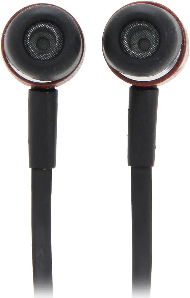 Alt view image 4 of 7 - QFX Wood H-101 3.5mm Connector Wood Stereo Earbuds