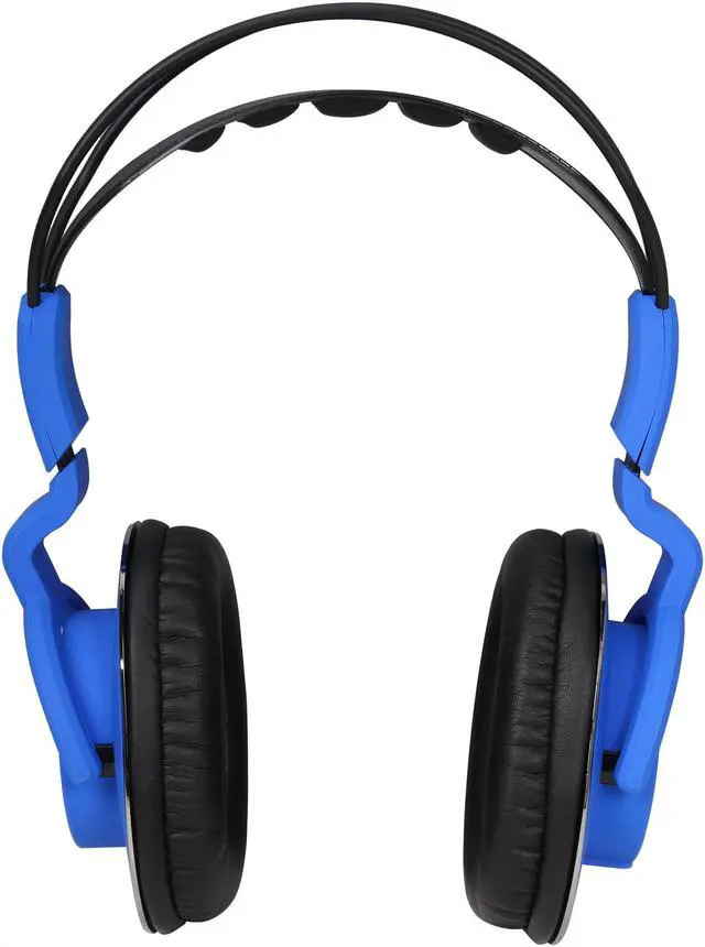 Alt view image 3 of 7 - BitFenix Flo 3.5mm Connector Circumaural Headset - Cobalt Blue