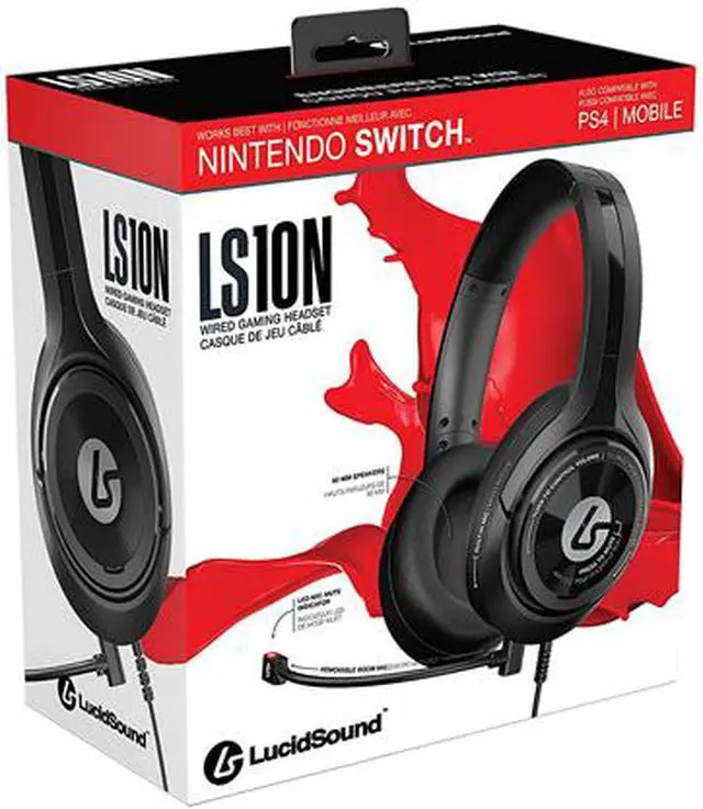 Alt view image 5 of 5 - LucidSound 852888006441 LS10N Stereo Gaming Headset