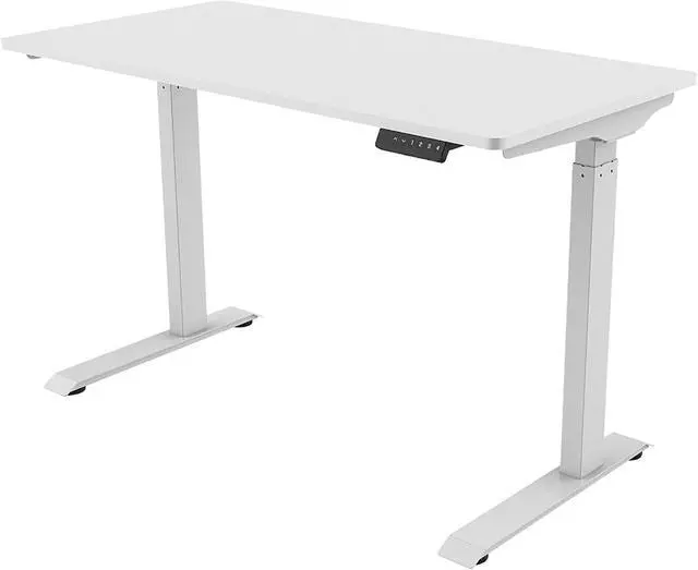 Alt view image 3 of 6 - TygerClaw TYDS130065WH Electric Sit/Stand Desk