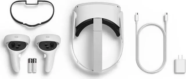 Alt view image 4 of 7 - Oculus Quest 2 - Advanced All-In-One Virtual Reality Headset - 64 GB