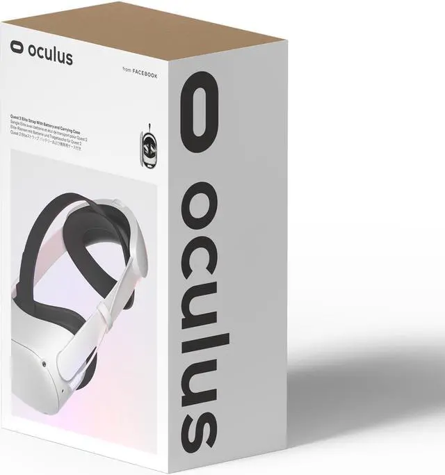 Alt view image 3 of 7 - Oculus Quest 2 Elite Strap With Battery and Carrying Case for Enhanced Comfort and Playtime in VR