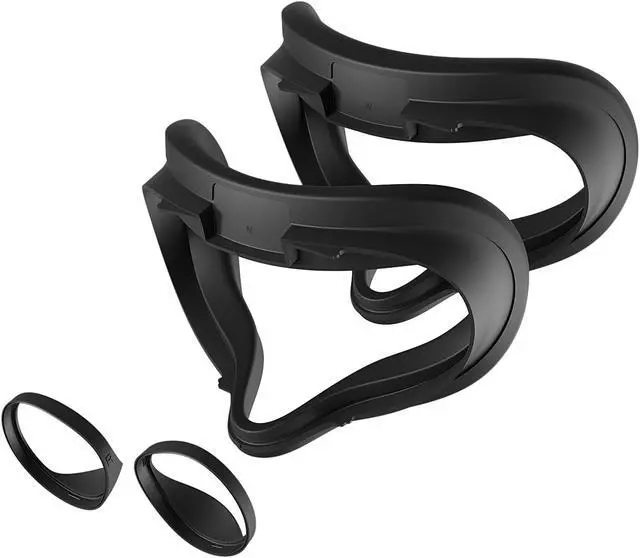 Alt view image 2 of 4 - Meta Quest 2 Fit Pack with Two Alternate-Width Facial Interfaces and Light Blockers - VR