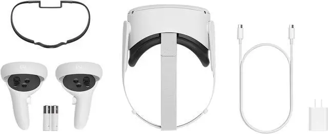 Alt view image 4 of 8 - Meta Quest 2 - Advanced All-In-One Virtual Reality Headset - 256 GB