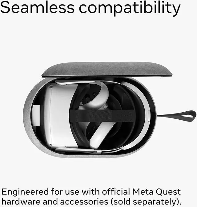 Alt view image 4 of 10 - Meta Quest 2 Elite Strap With Battery for Enhanced Comfort and Playtime in VR - Light Gray