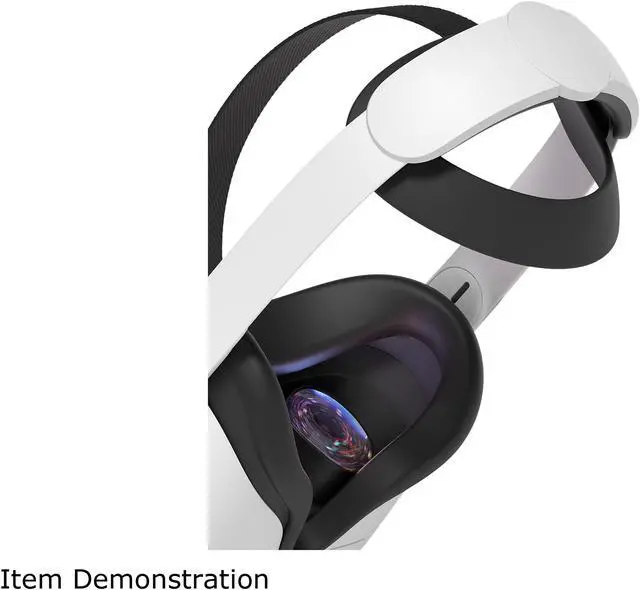 Alt view image 8 of 10 - Meta Quest 2 Elite Strap With Battery for Enhanced Comfort and Playtime in VR - Light Gray
