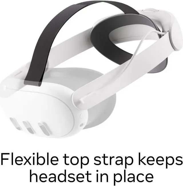 Alt view image 2 of 7 - Meta Quest 3 Elite Strap with Battery