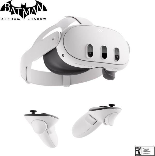 Alt view image 2 of 8 - Meta Quest 3 512GB — The Most Powerful Quest — Ultimate Mixed Reality Experiences — Get Batman: Arkham Shadow and a 3-Month Trial of Meta Horizon+ Included