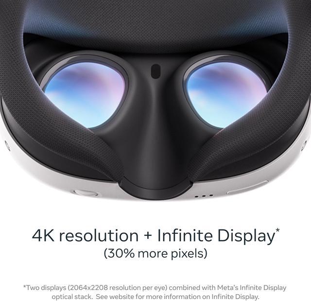 Alt view image 4 of 8 - Meta Quest 3 512GB — The Most Powerful Quest — Ultimate Mixed Reality Experiences — Get Batman: Arkham Shadow and a 3-Month Trial of Meta Horizon+ Included