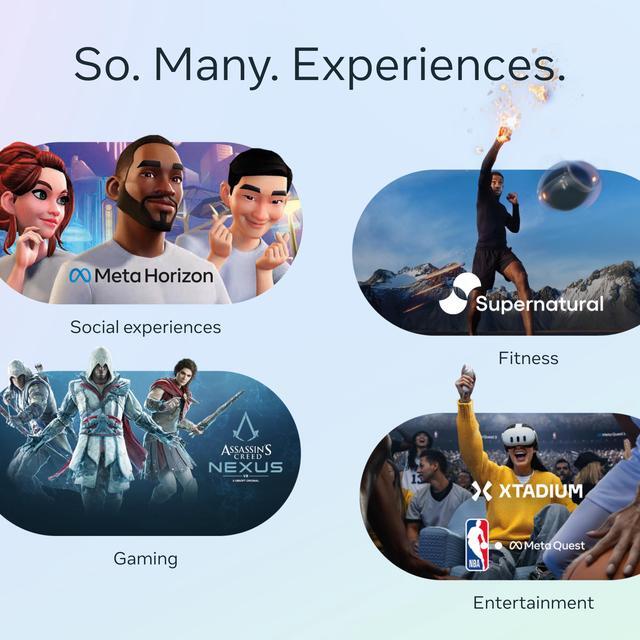 Alt view image 6 of 8 - Meta Quest 3 512GB — The Most Powerful Quest — Ultimate Mixed Reality Experiences — Get Batman: Arkham Shadow and a 3-Month Trial of Meta Horizon+ Included