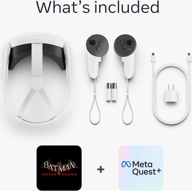 Alt view image 7 of 8 - Meta Quest 3 512GB — The Most Powerful Quest — Ultimate Mixed Reality Experiences — Get Batman: Arkham Shadow and a 3-Month Trial of Meta Horizon+ Included