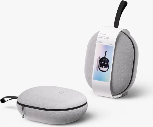 Alt view image 6 of 6 - Meta Quest Compact Carrying Case — Works with Meta Quest 3/3S — Refreshed Compact Design — Fits Quest 3/3S, Touch Plus Controller, Active Straps, Charging Cable, and Adapter