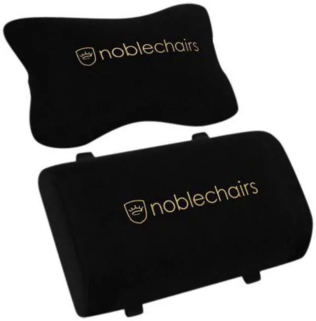 Alt view image 7 of 7 - Noblechairs Epic Real Leather Gaming Chair - NBL-RL-BLA-001