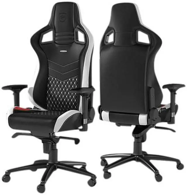 Alt view image 3 of 7 - Noblechairs Epic Real Leather Gaming Chair - NBL-RL-EPC-001