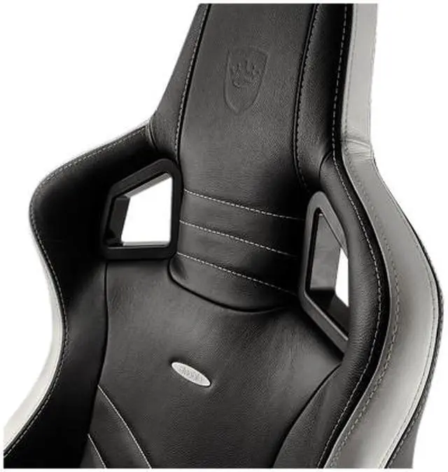 Alt view image 4 of 7 - Noblechairs Epic Real Leather Gaming Chair - NBL-RL-EPC-001